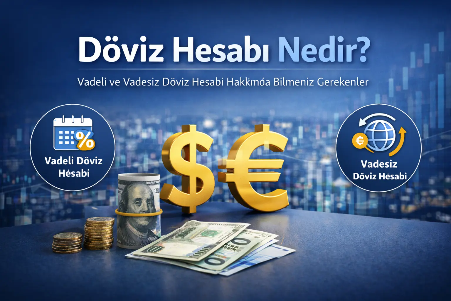 Döviz Hesabı Nedir? Vadeli ve Vadesiz Döviz Hesabı Hakkında Bilmeniz Gerekenler